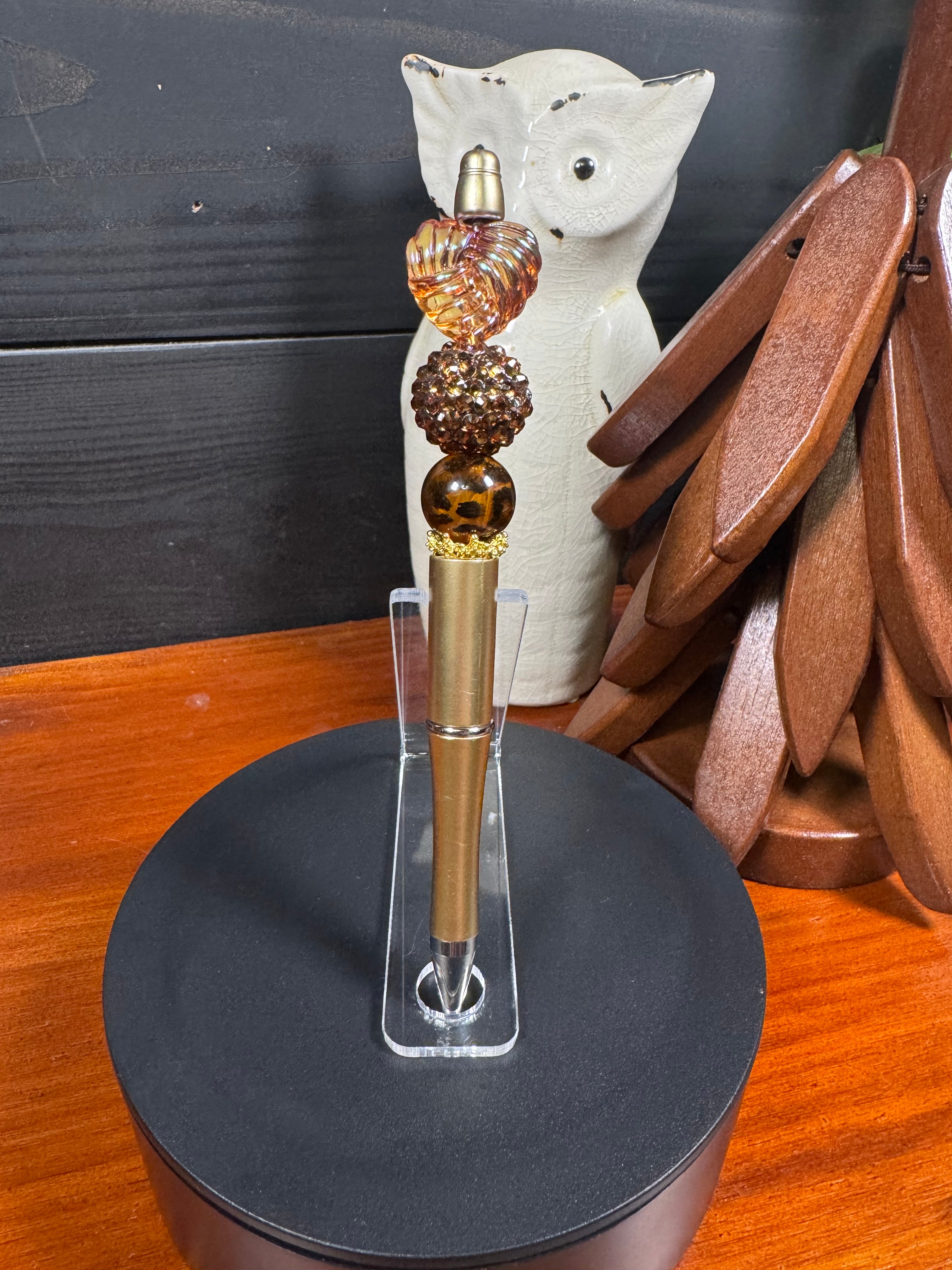 Hand Crafted Leopard Pens