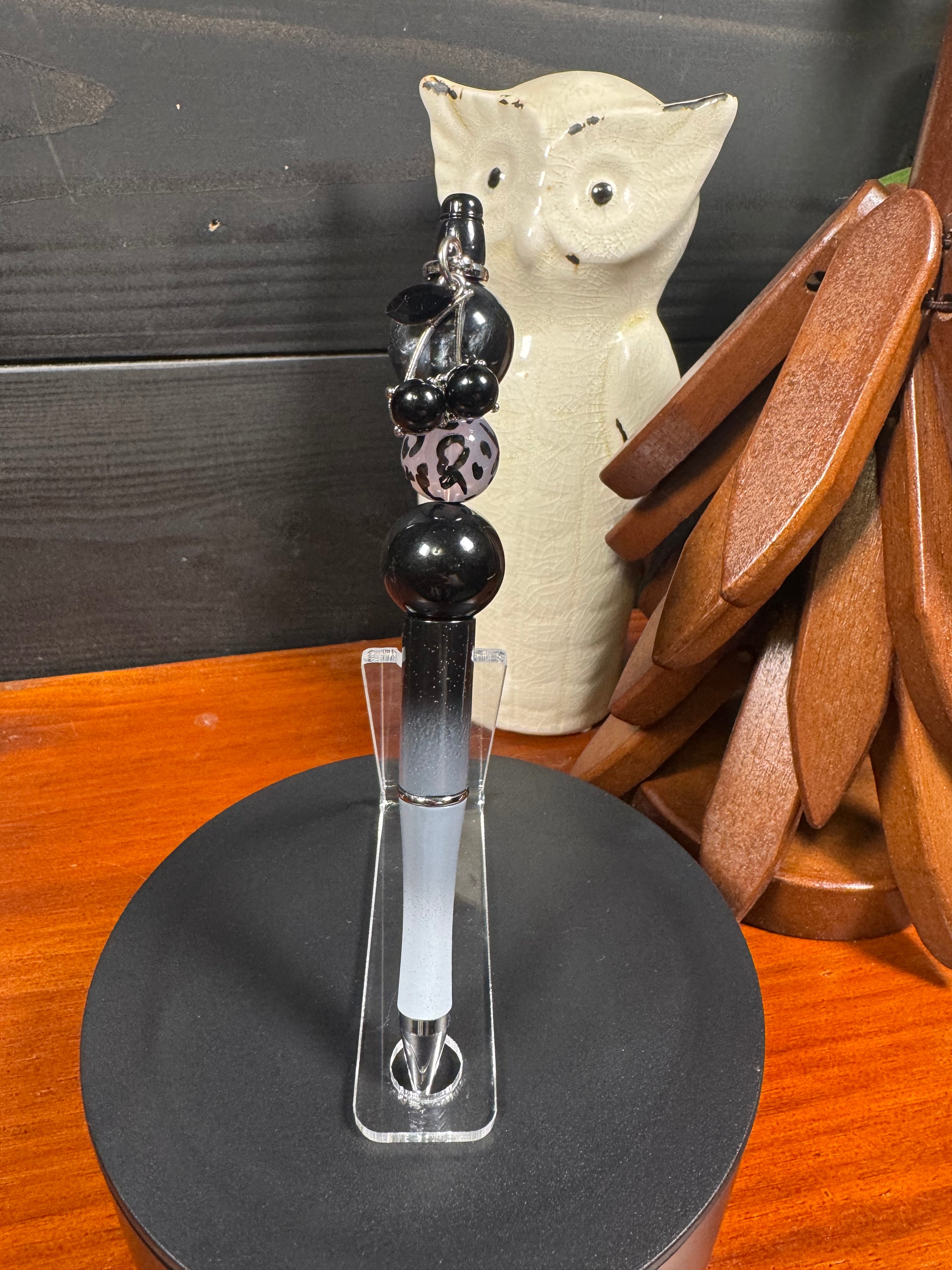 Hand Crafted Leopard Pens