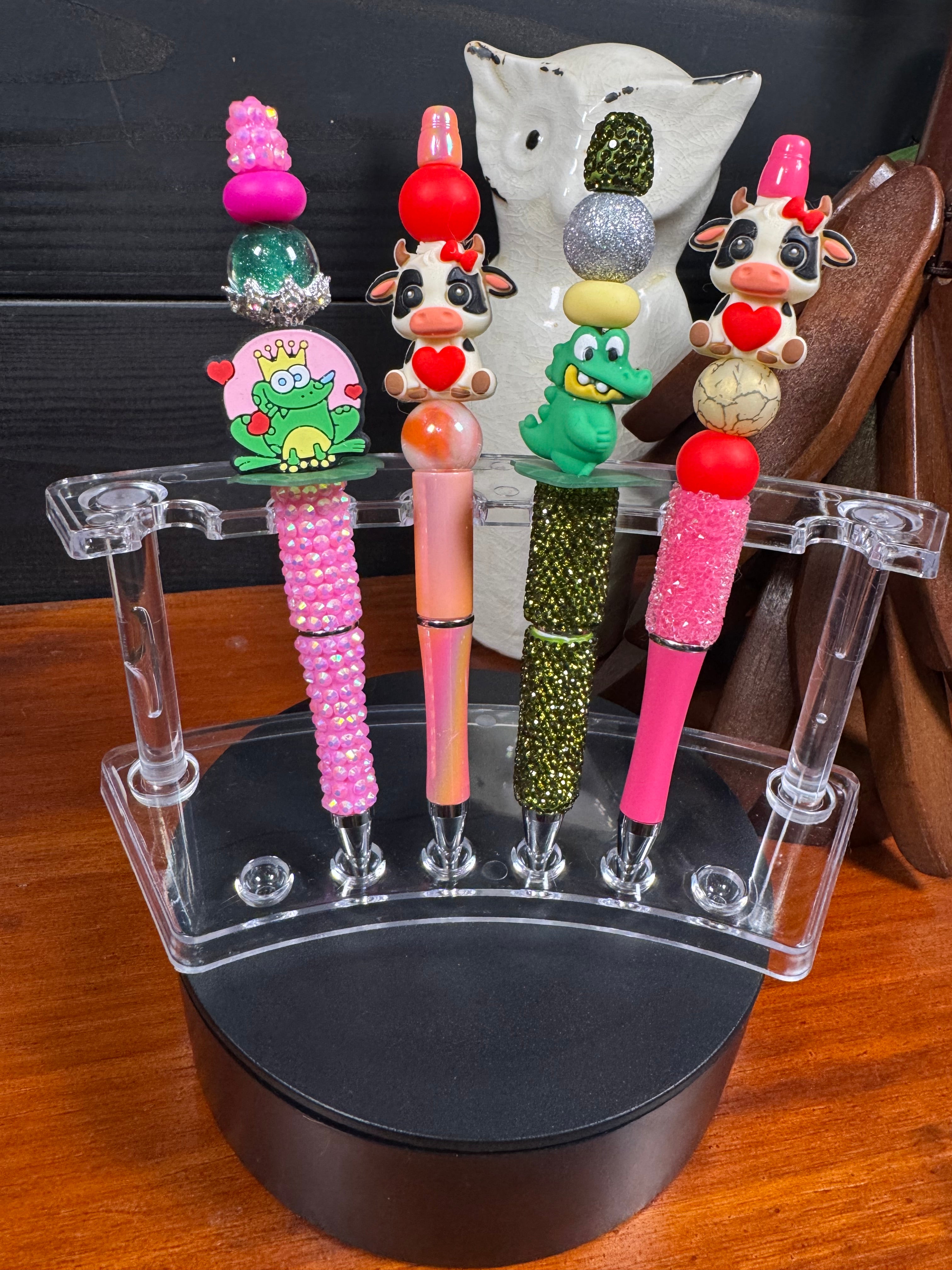 Hand Crafted Frog / Cow Pens