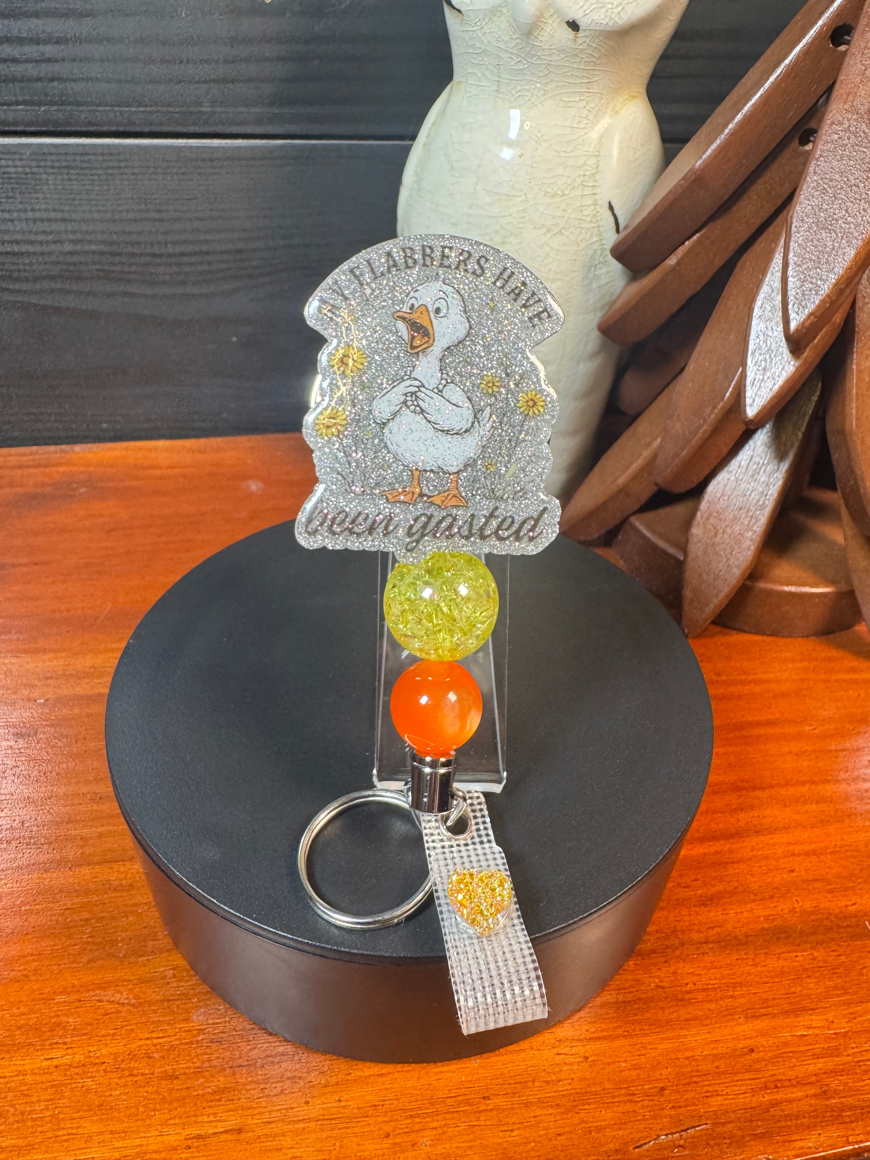Goose Themed Badge Reels