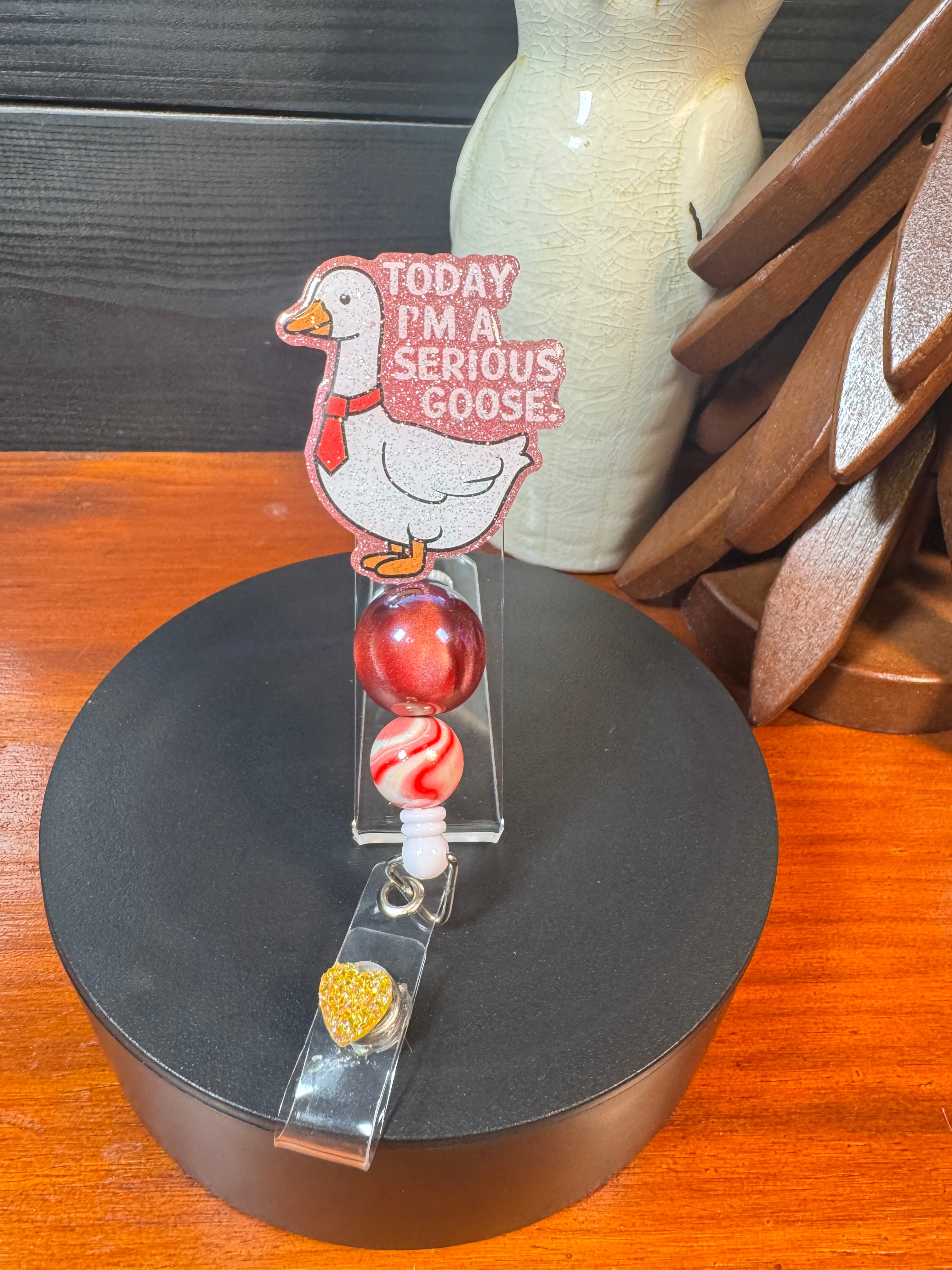 Goose Themed Badge Reels