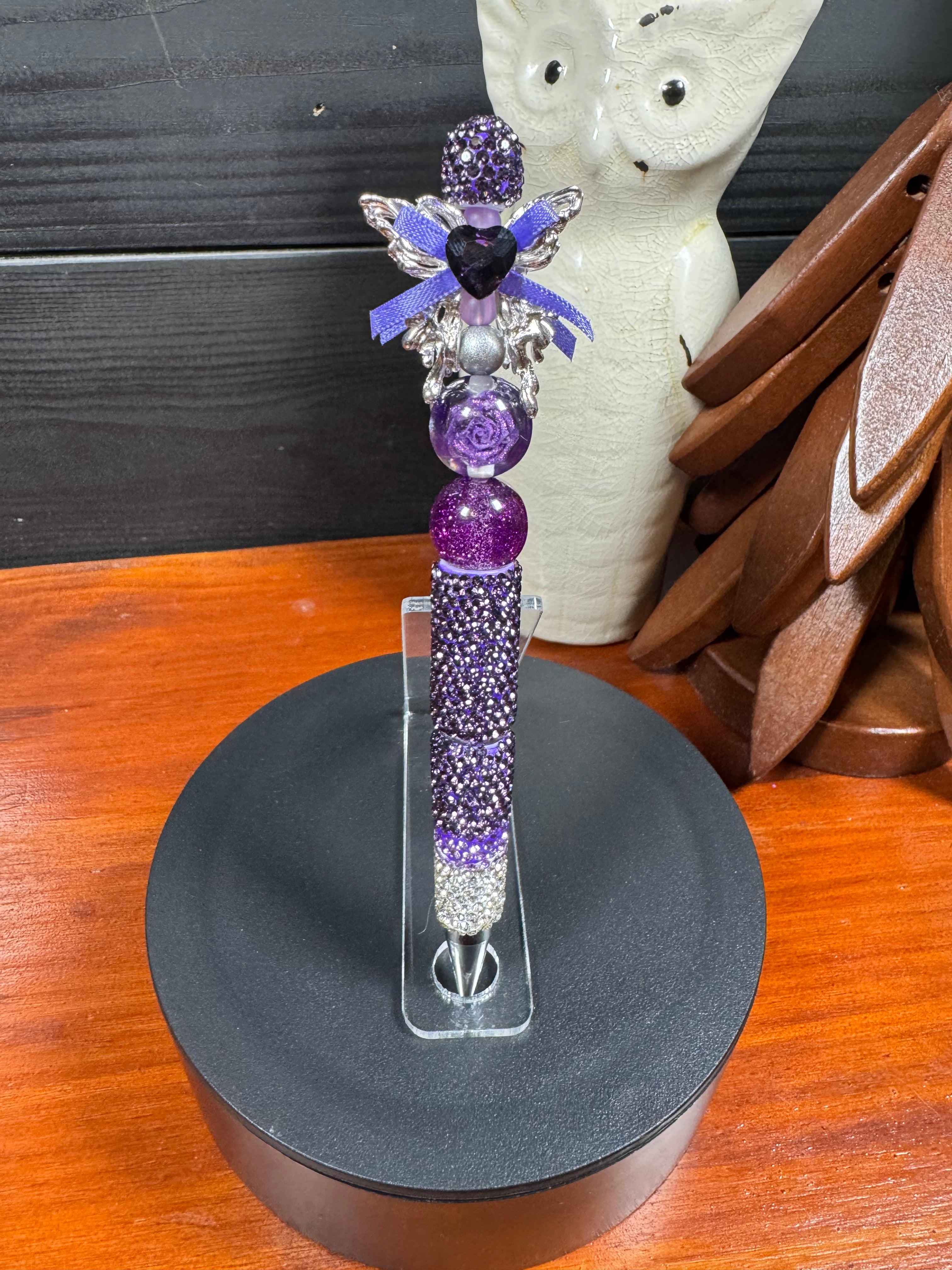 Rhinestone Butterfly And Bow Pens