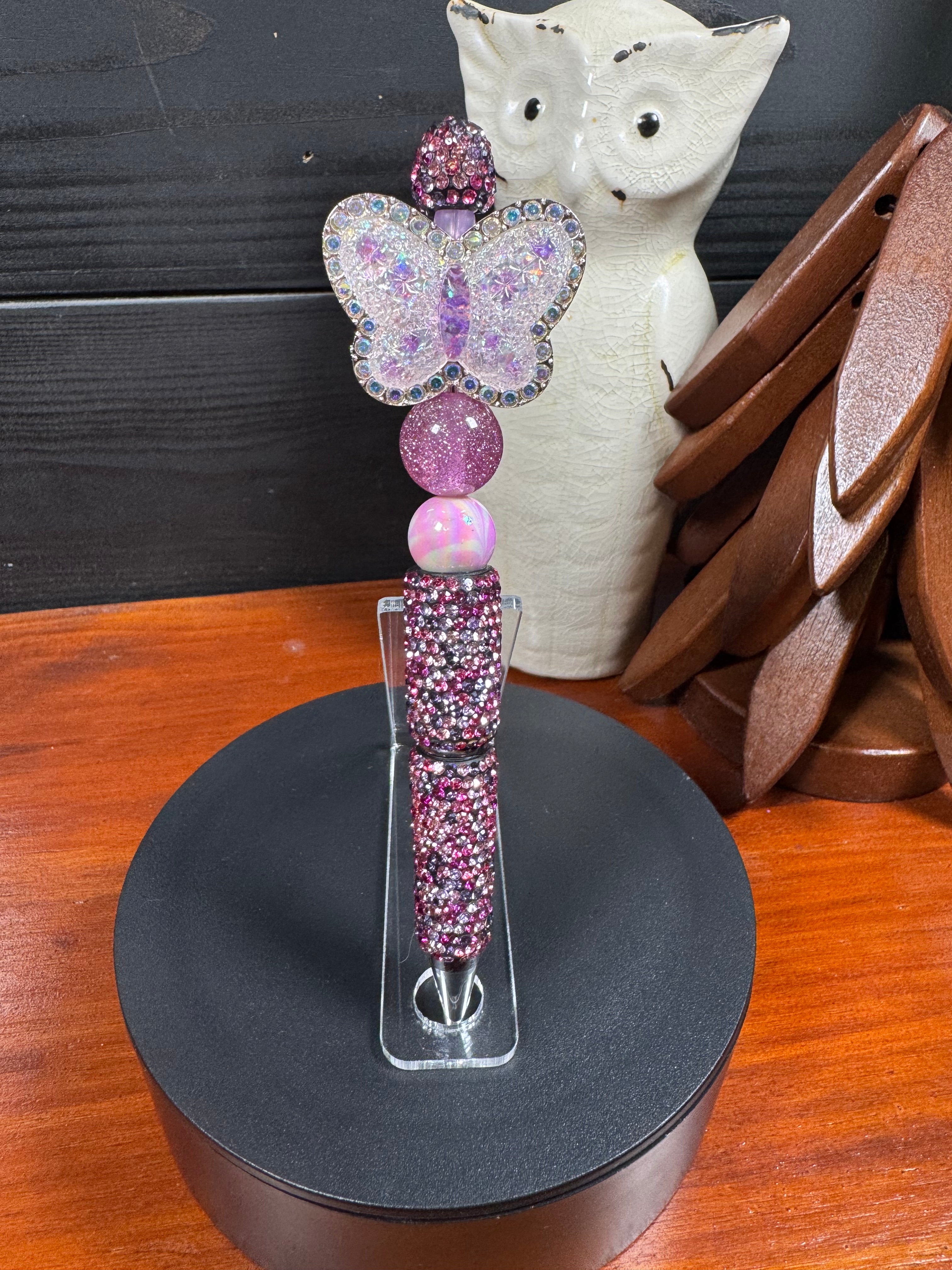 Butterfly Rhinestone Pens