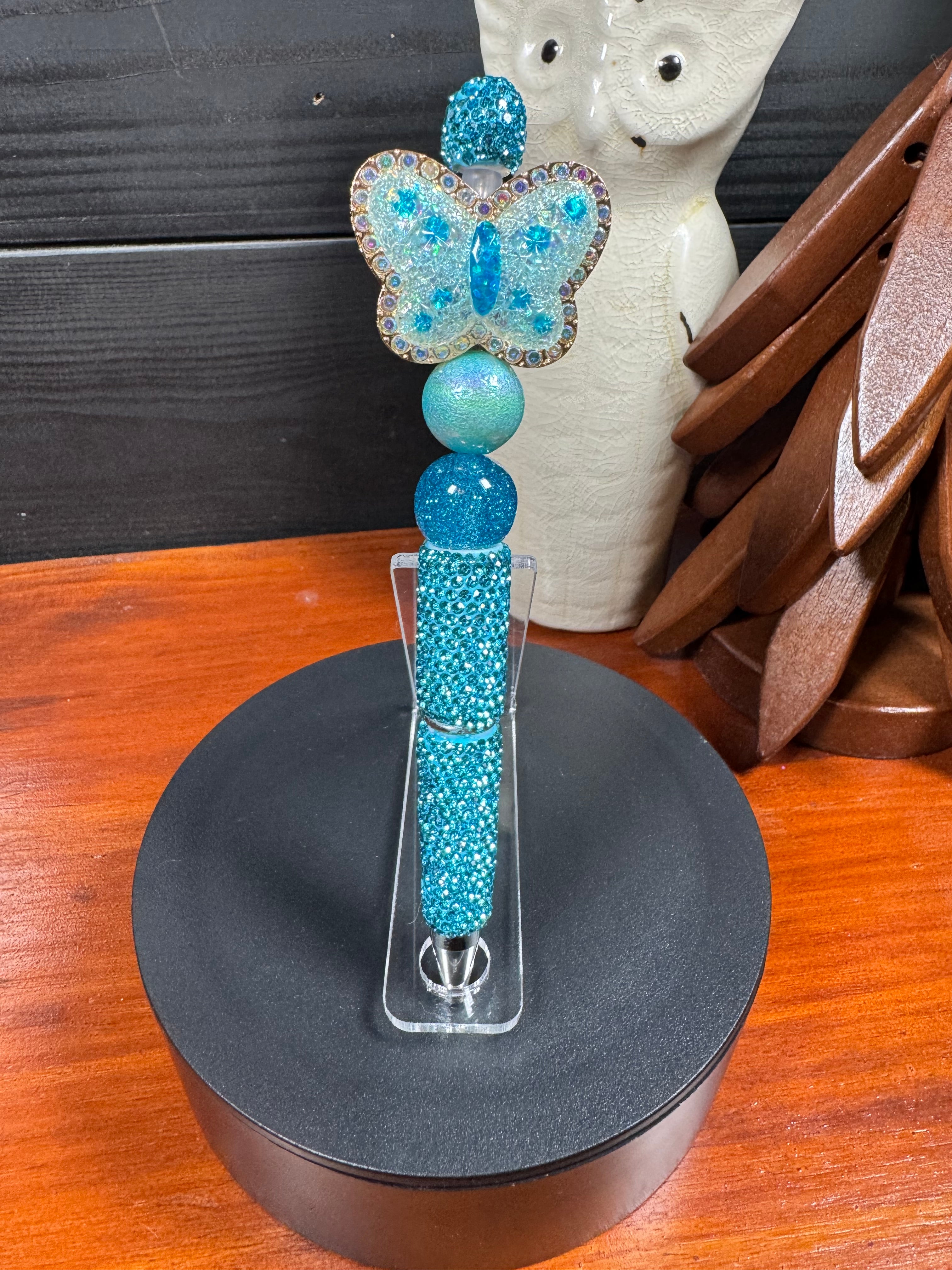 Butterfly Rhinestone Pens