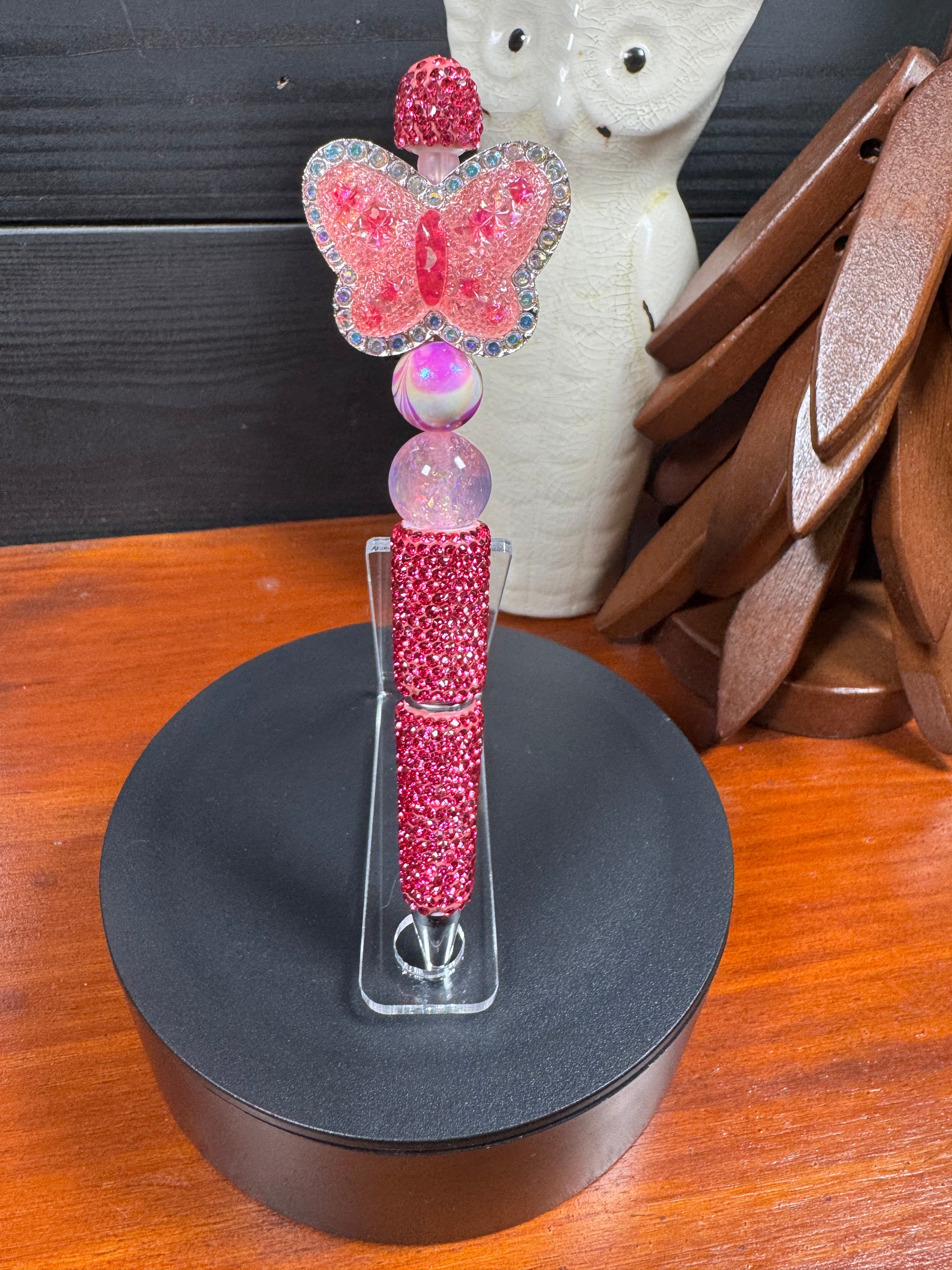 Butterfly Rhinestone Pens