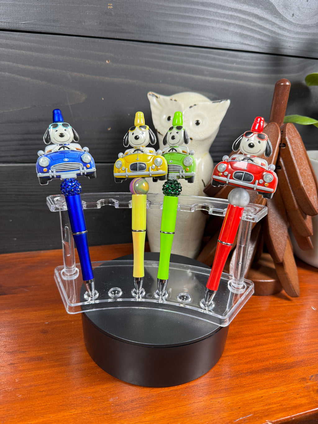 Cartoon Dog Hand Crafted Pens