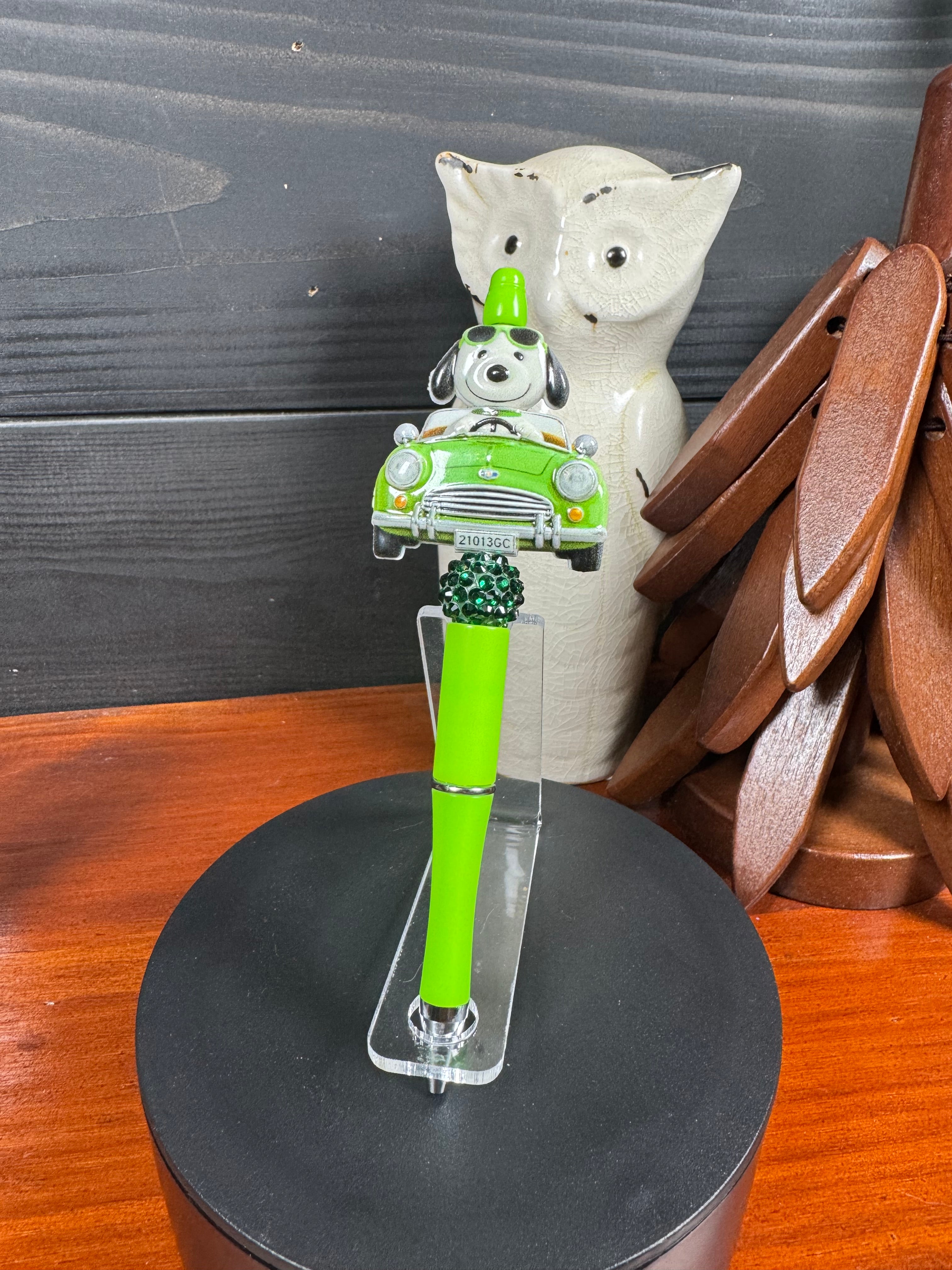 Cartoon Dog Hand Crafted Pens