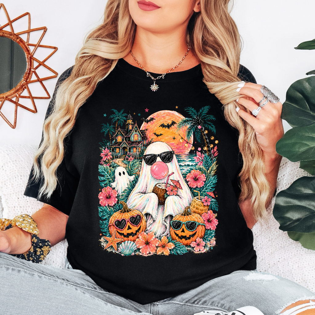Comfort Colors: Bubblegum Ghost T-Shirt