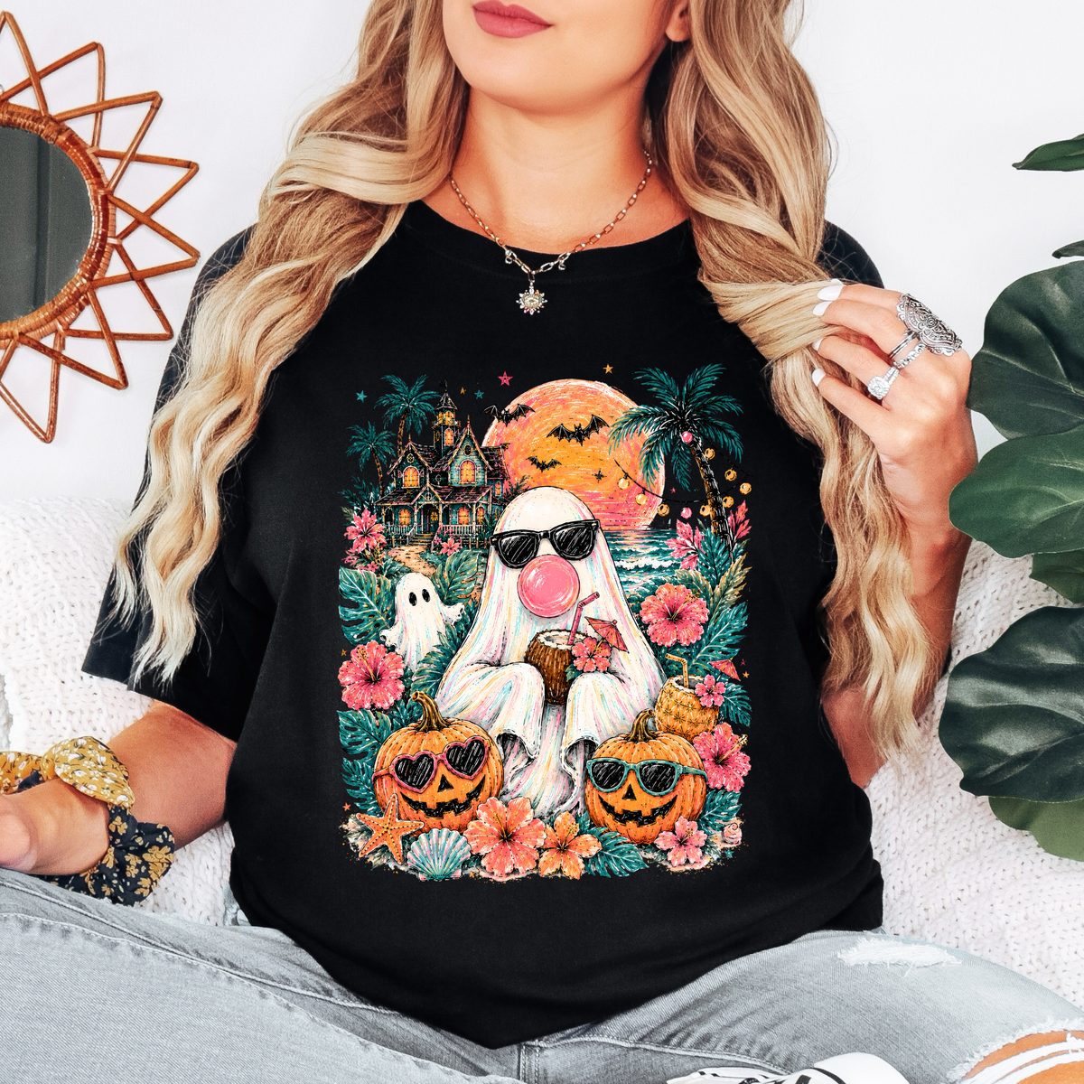 Comfort Colors: Bubblegum Ghost T-Shirt