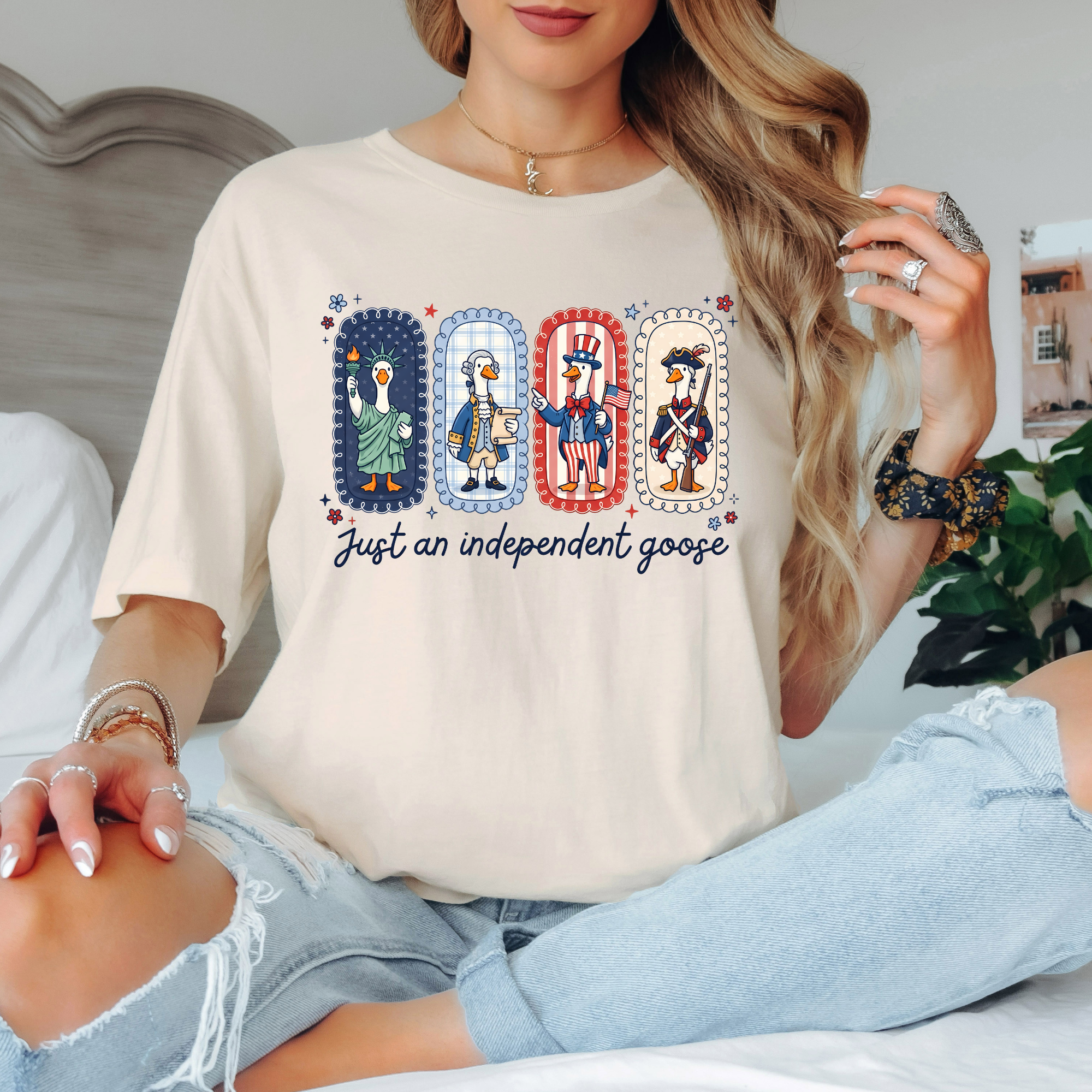 Bella+Canvas: Just An Independent Goose T-Shirt