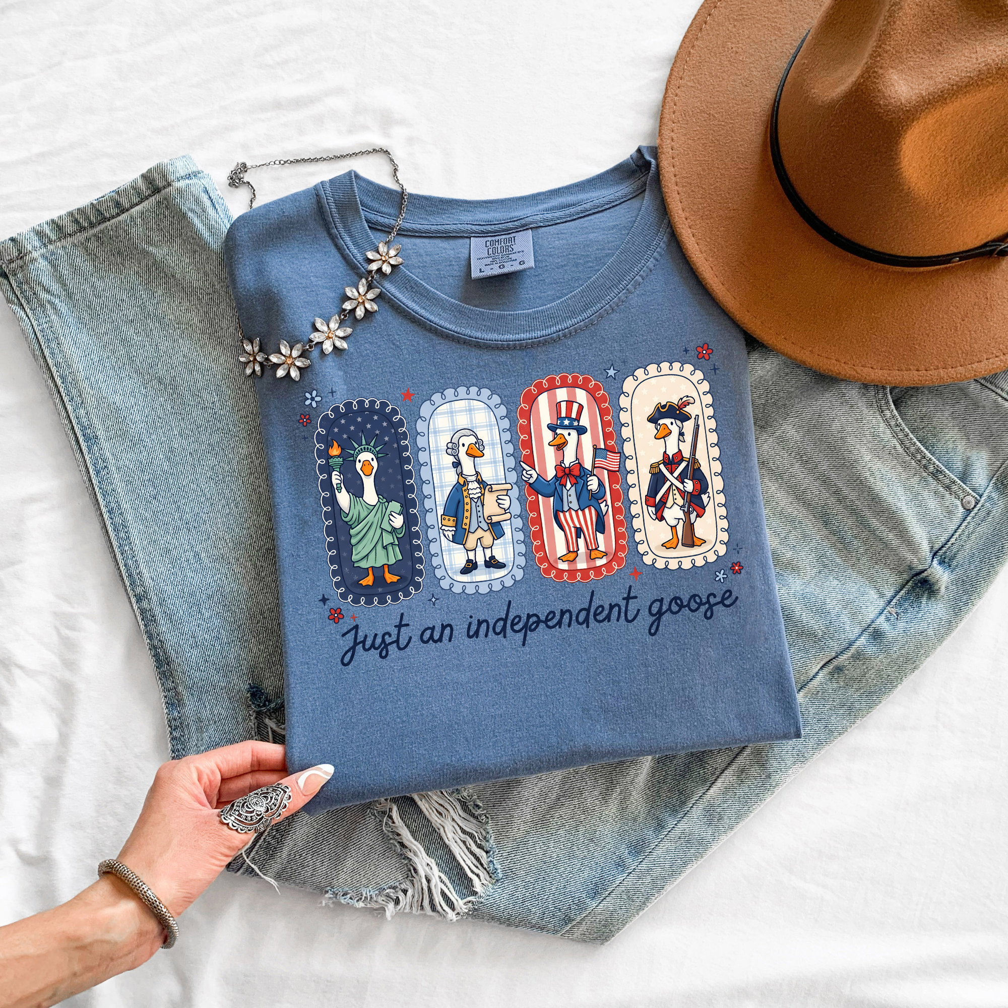 Comfort Colors: Just An Independent Goose T-Shirt