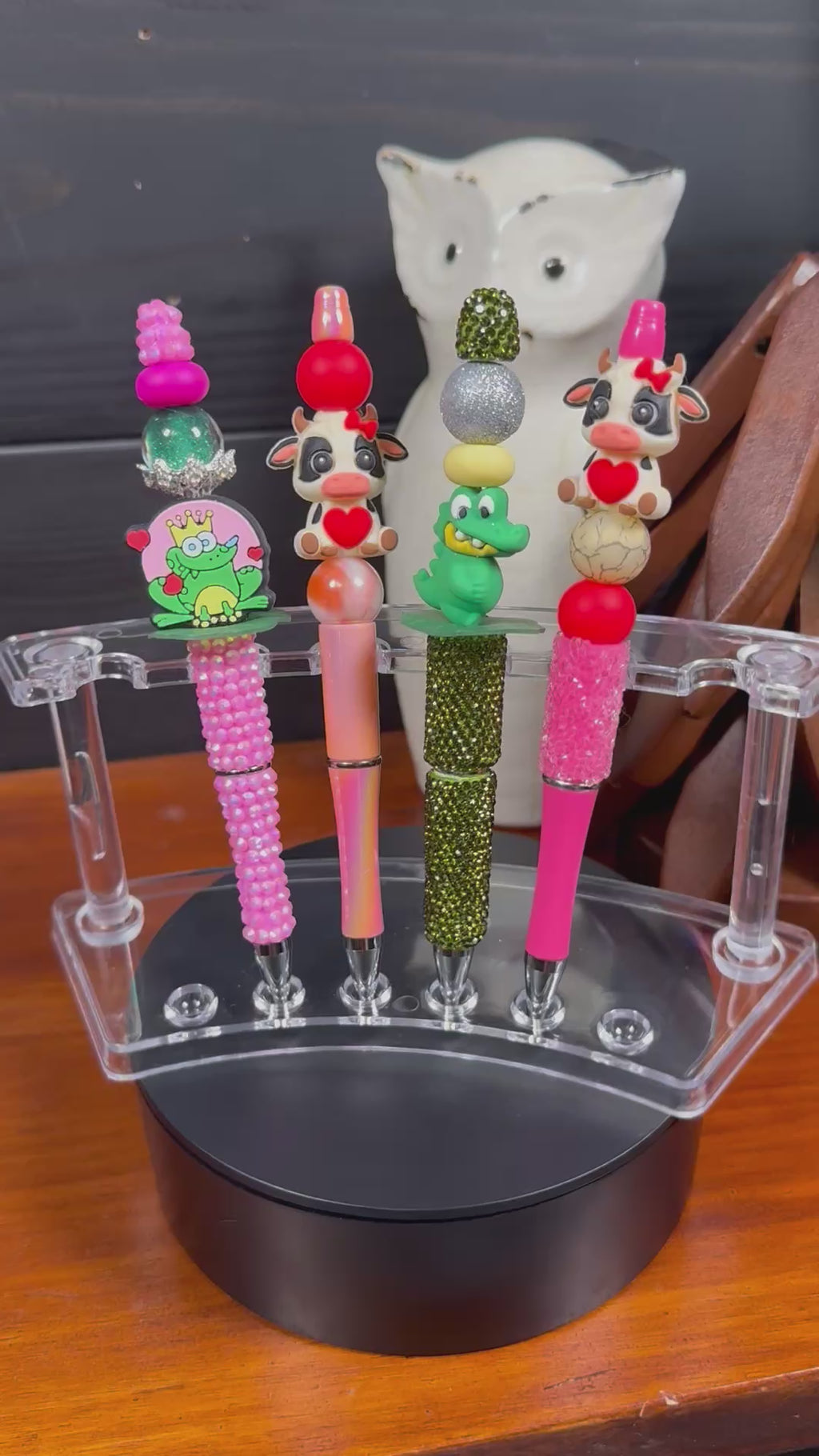 Hand Crafted Frog / Cow Pens