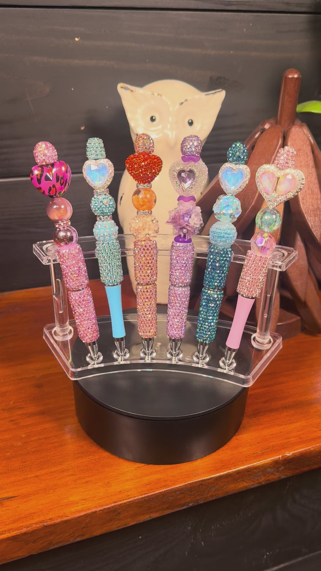 Hand Crafted Rhinestone Pens