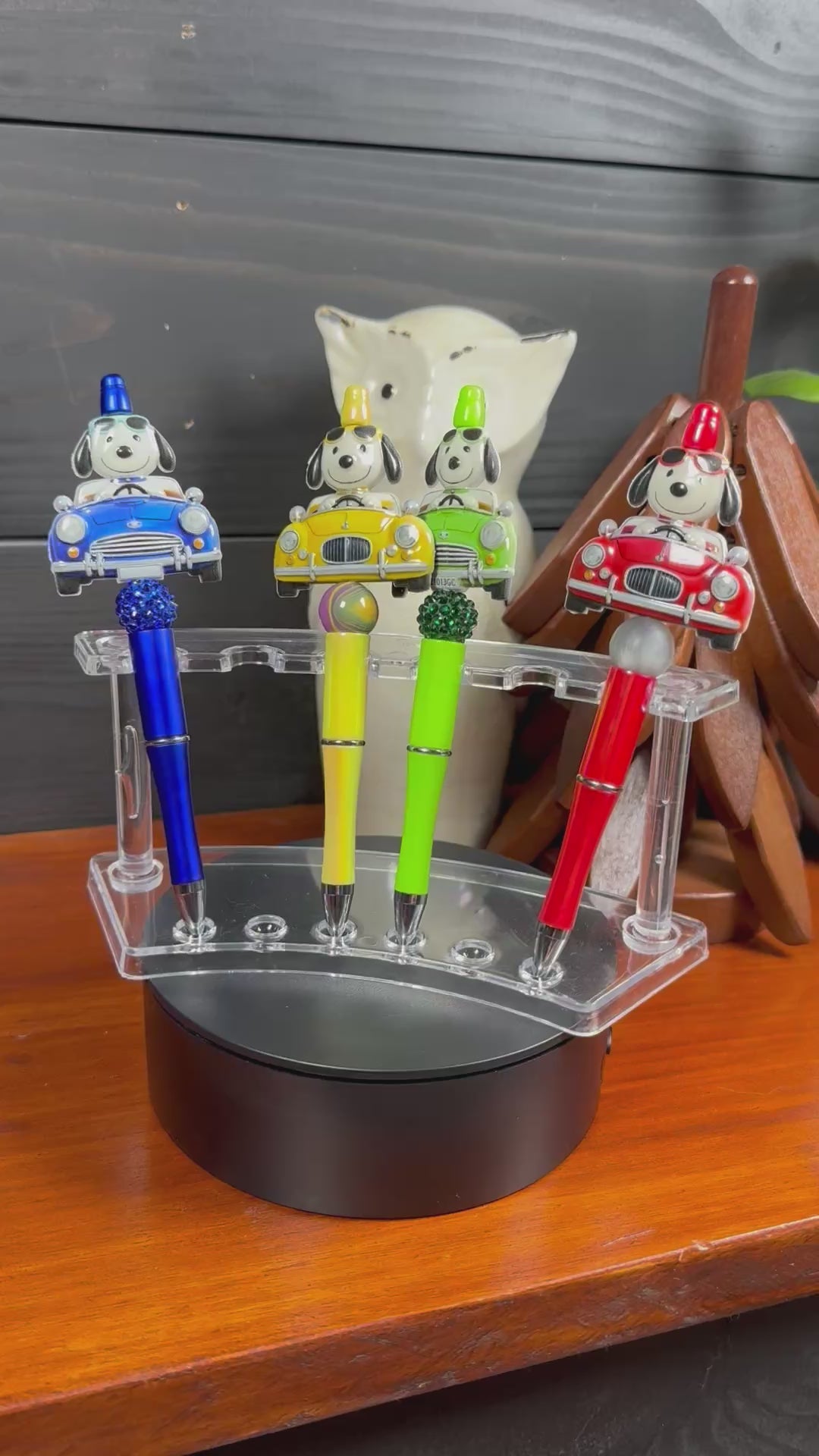 Cartoon Dog Hand Crafted Pens