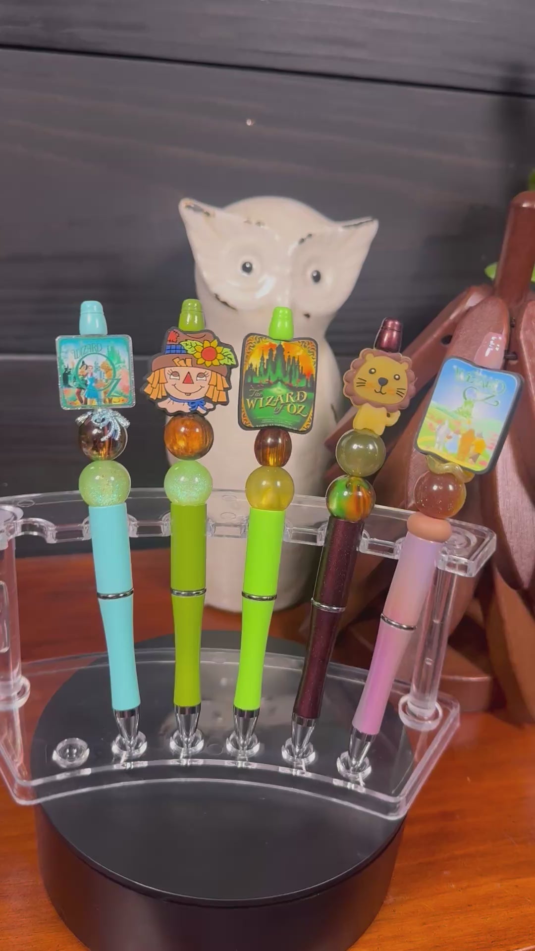 Hand Crafted Oz Themed Pens